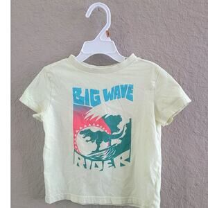 Bixby Nomad Toddler Short sleeve yellow T-Shirt 3T